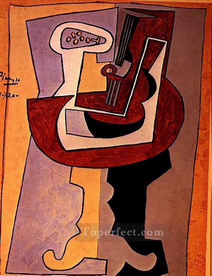 Man with a Mandolin1 1911 Pablo Picasso Oil Paintings